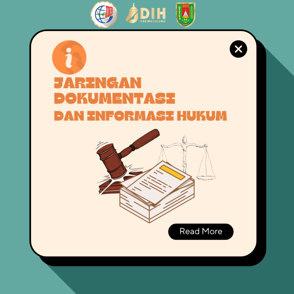 JARINGAN DOKUMENTASI DAN INFORMASI HUKUM